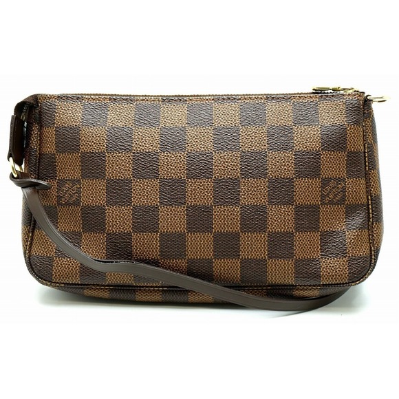 Louis Vuitton Accessoire Mini Pochette Damier Brown - Picture 1 of 9